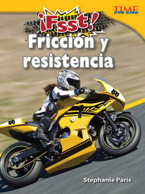 cover image of ¡Fsst!  Fricción y resistencia